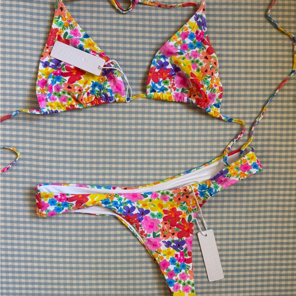 Bright Swimwear Floral Swimsuit